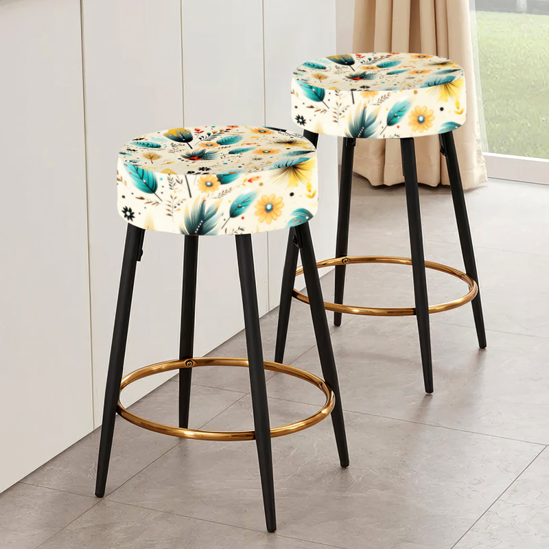 Boho bar stools set of 2 sale